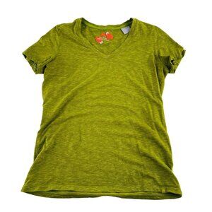 Nike ACG Womens‎ Green V-Neck T-Shirt L - All Conditions
